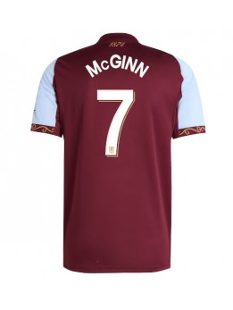Billige Aston Villa John McGinn #7 Hjemmedrakt 2025-26 Kortermet